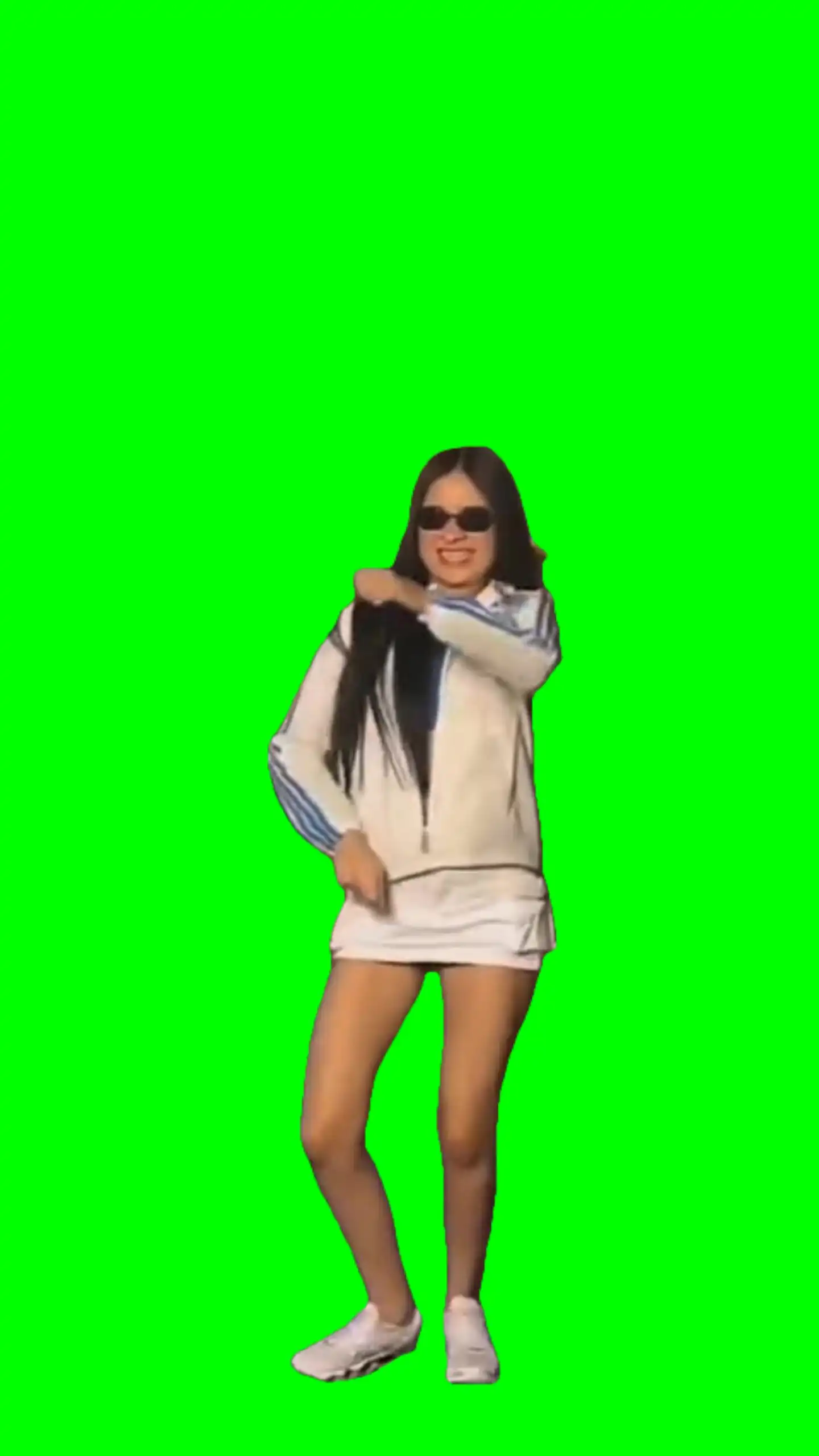 shoulder Dance meme green screen