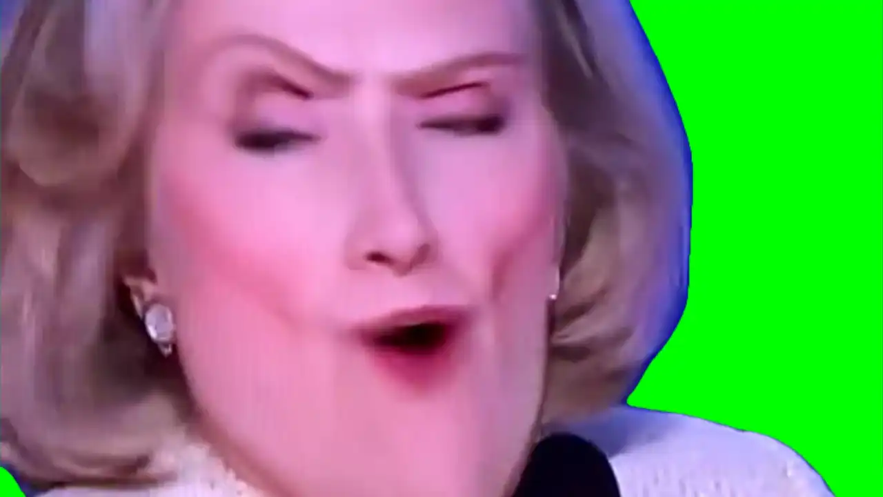 Sigma Hillary Meme green screen
