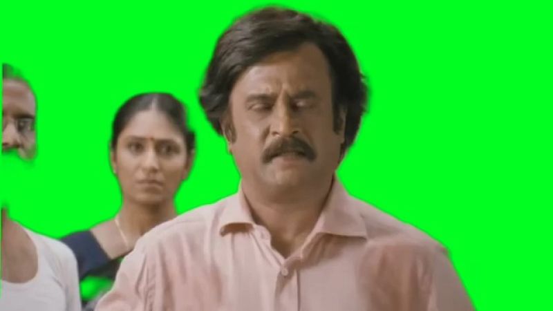 Sivaji Sad Green Screen Meme Template