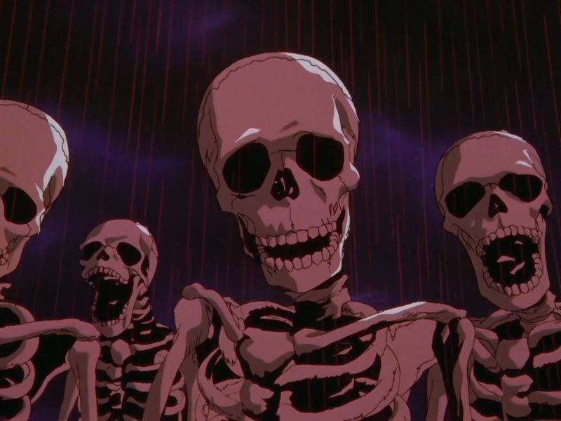Skeletons Roasting Jellybean Meme Video