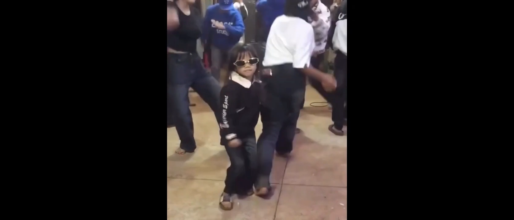 Small Girl Dancing Meme Template Video