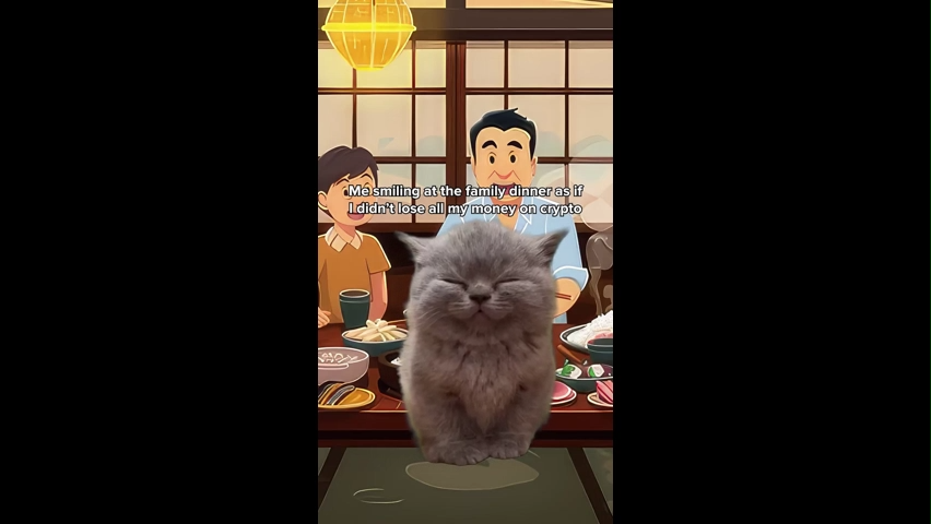 Smiling Grey Cat Memes