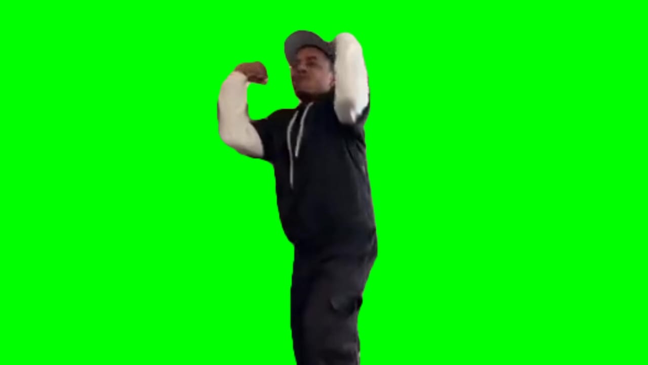 smoking drinking fucking meme green screen