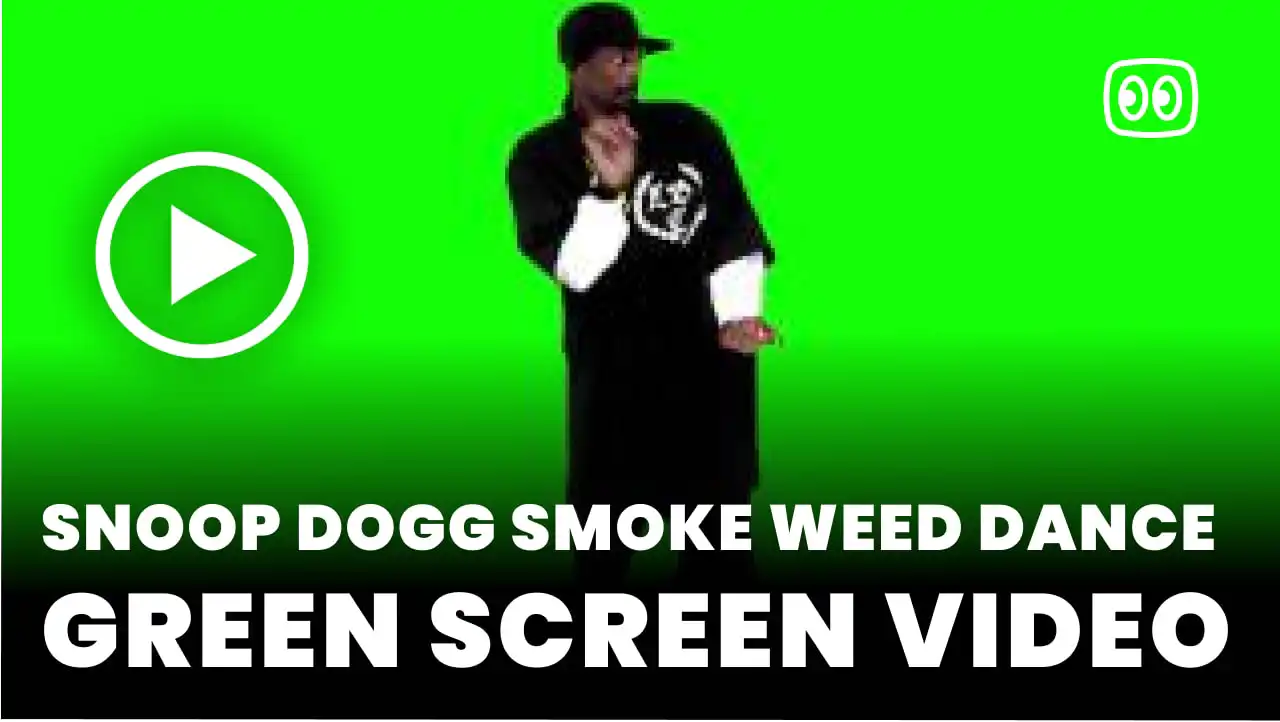 Snoop Dogg Smoke Weed Dance Green Screen
