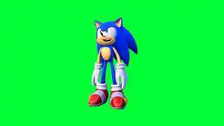 Sonic Prime Saying HUH Green Screen