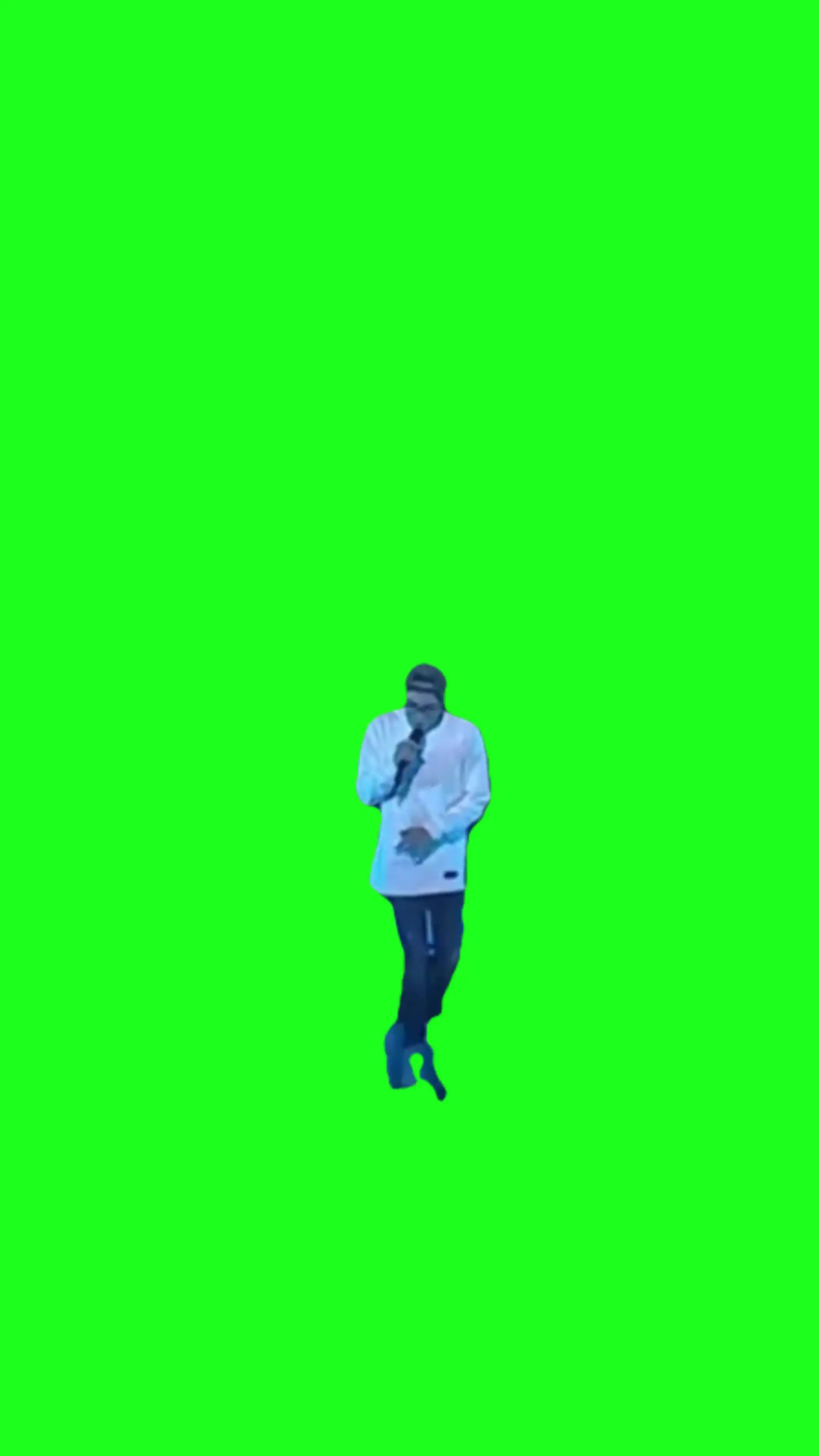Sorry Performance Green Screen Meme