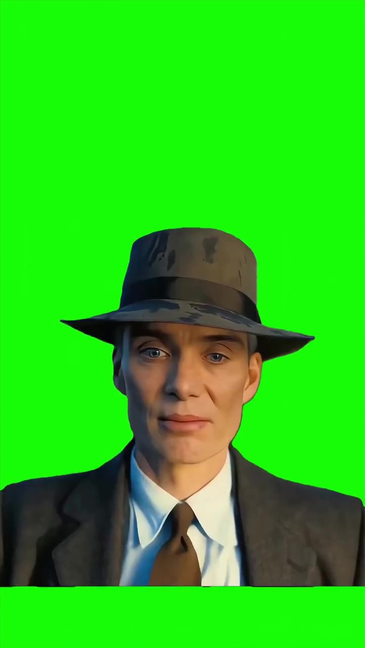 Spacing Out Meme Green Screen