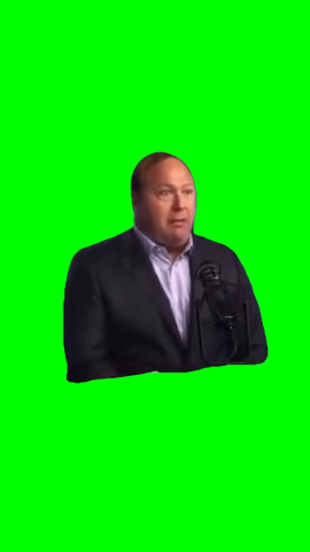 Speaking Gibberish Meme Green Screen