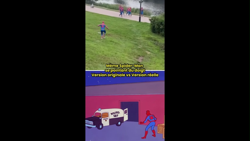 Spider Man Meme Pointing At Himself  Copyright Free Meme