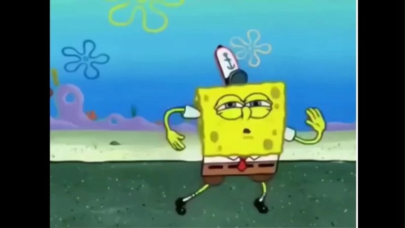 Spongebob dancing Trending Instagram Memes