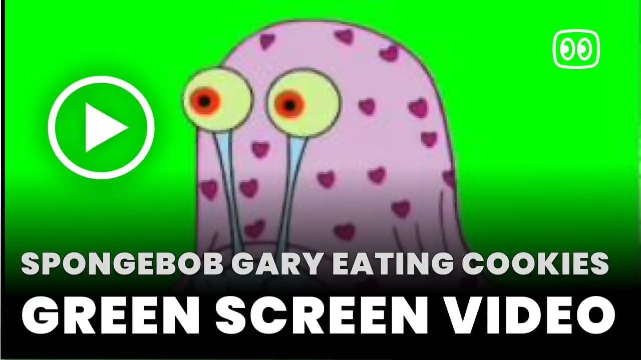 SpongeBob Gary Eating Cookies