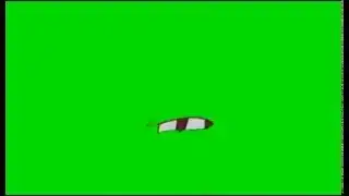 SpongeBob Grunting Mouth Green Screen