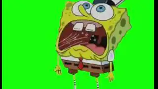 SpongeBob Heavy Breathing Green Screen