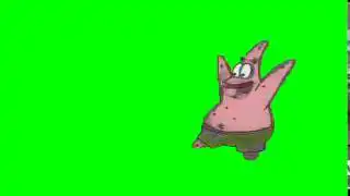 SpongeBob Patrick Opposite Day green screen