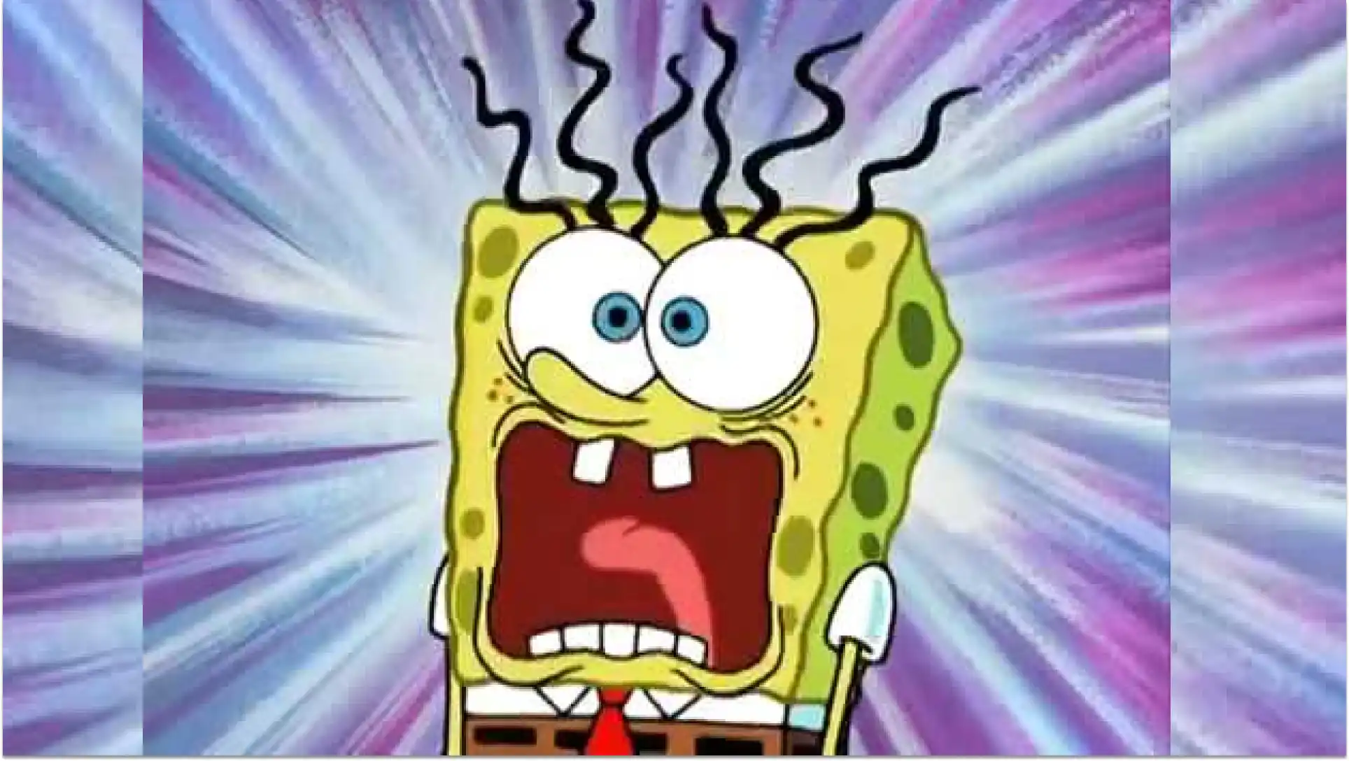 Spongebob screaming meme