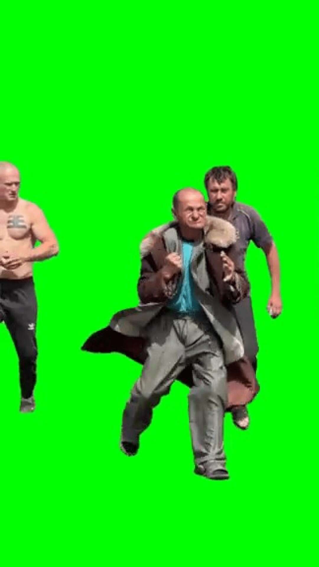 Squad is ready for anything Meme Green Screen