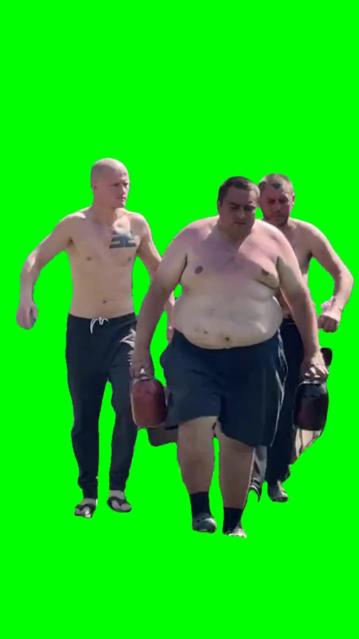 Squad on its way Meme Green Screen