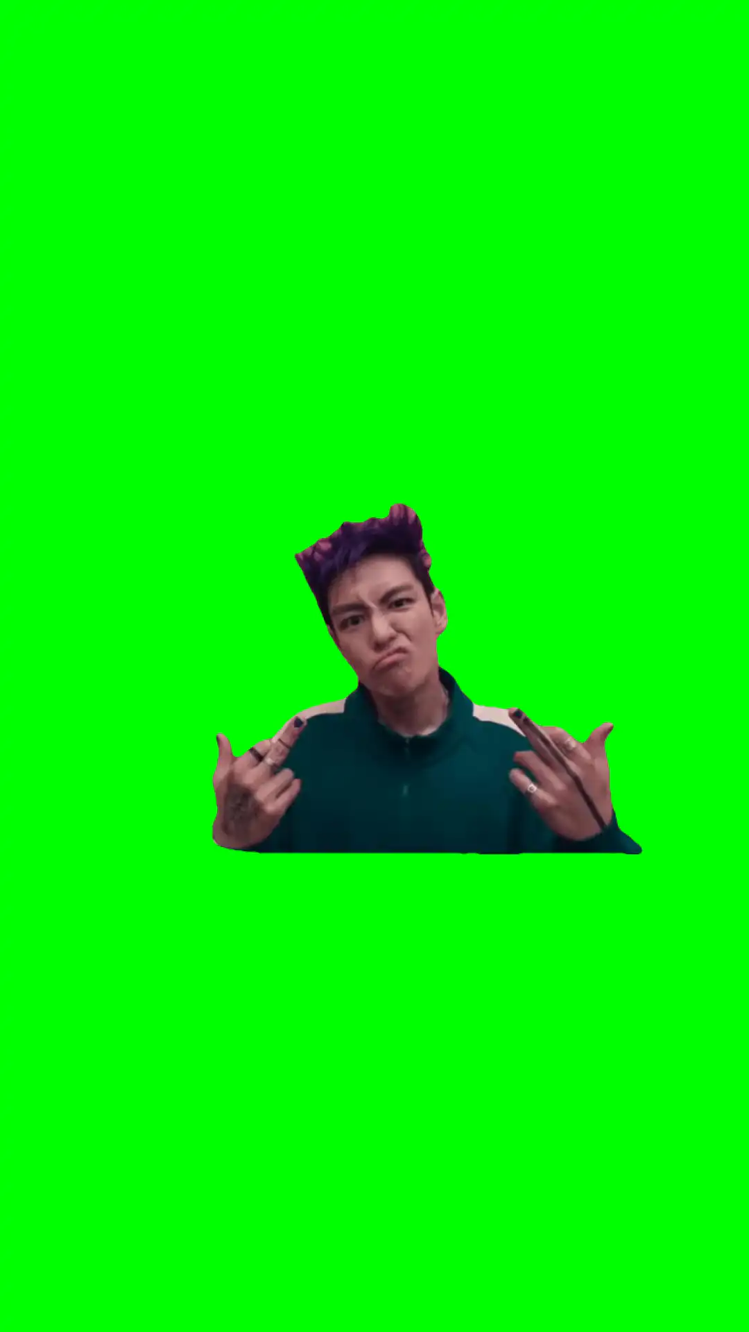 Squid games 2 thanos intro Meme Green Screen