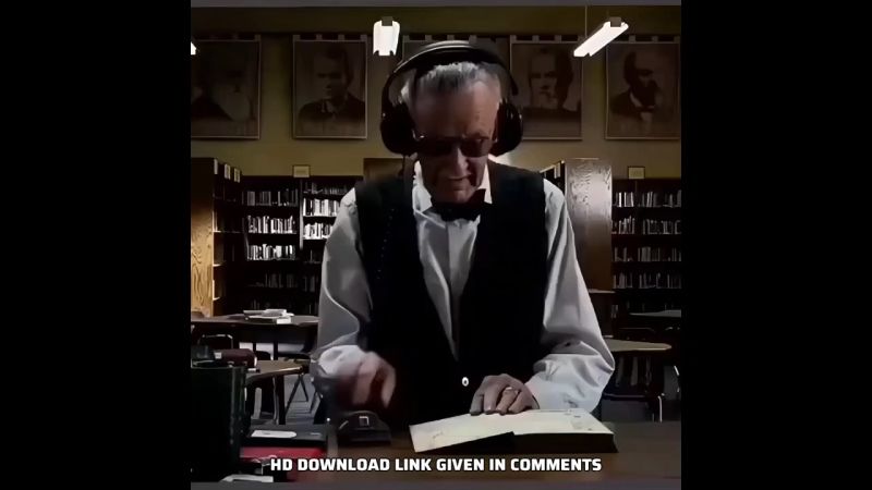Stan Lee Listening To Music Meme Template