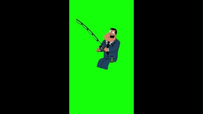 Stan Screaming while Fishing Green Screen Memes