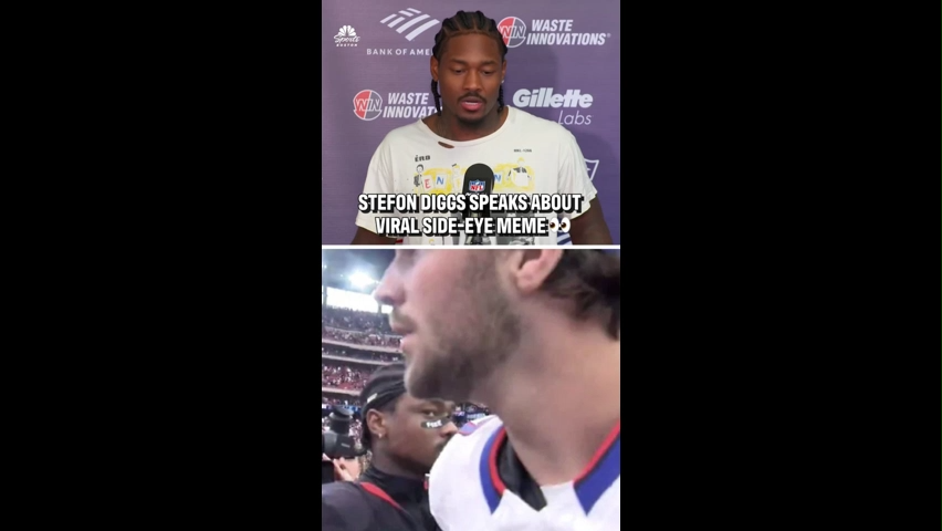 Stefon Diggs Addresses That Viral Josh Allen Memes
