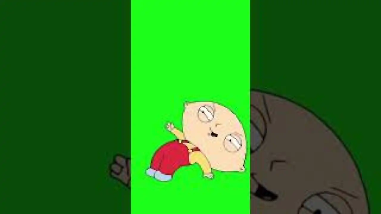 Stewie dancing to barbie green screen