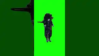 Sticking Out Your Gyatt for Rizzler Social Repose Green Screen
