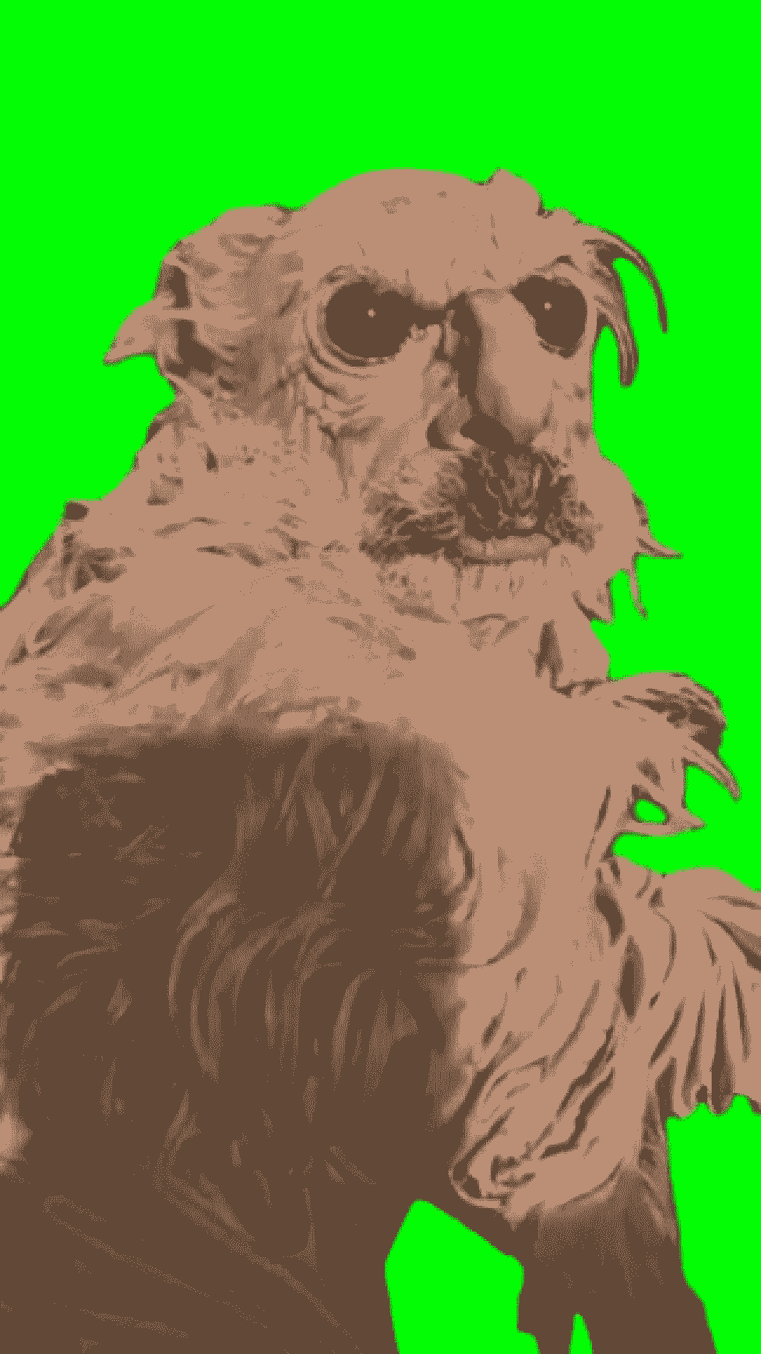 Stinky little baby meme Green Screen