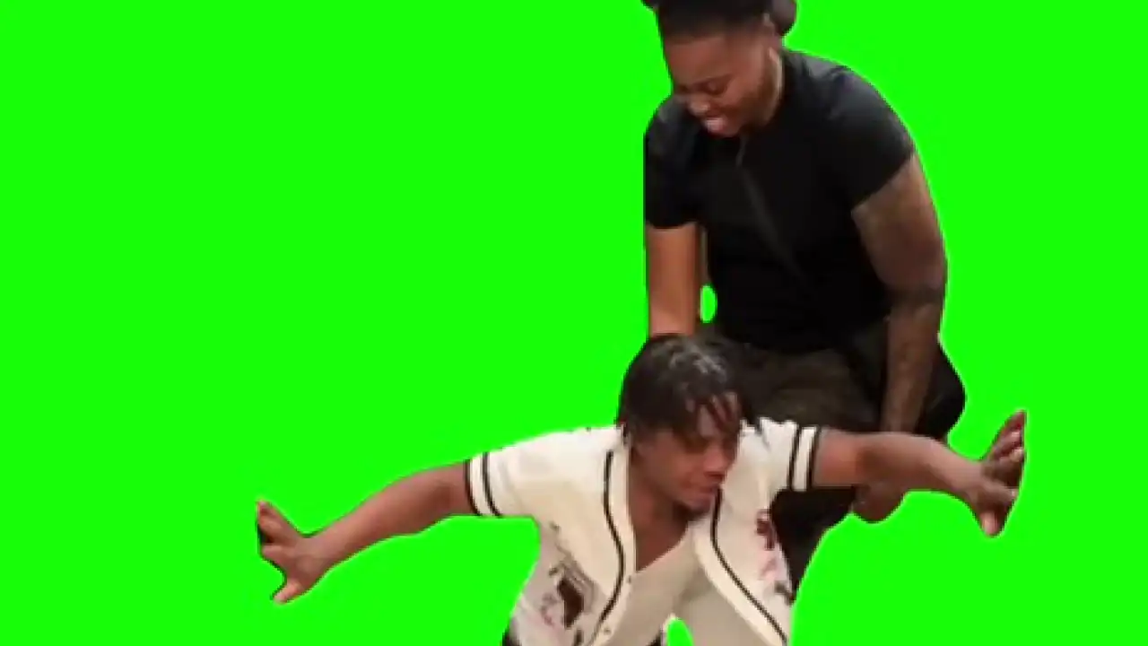 Stumbling Meme Green screen