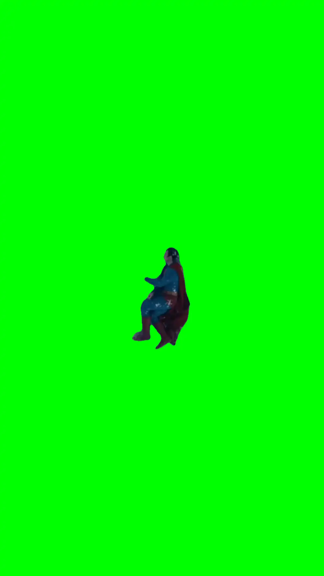 Superman Wheezing Meme Green Screen