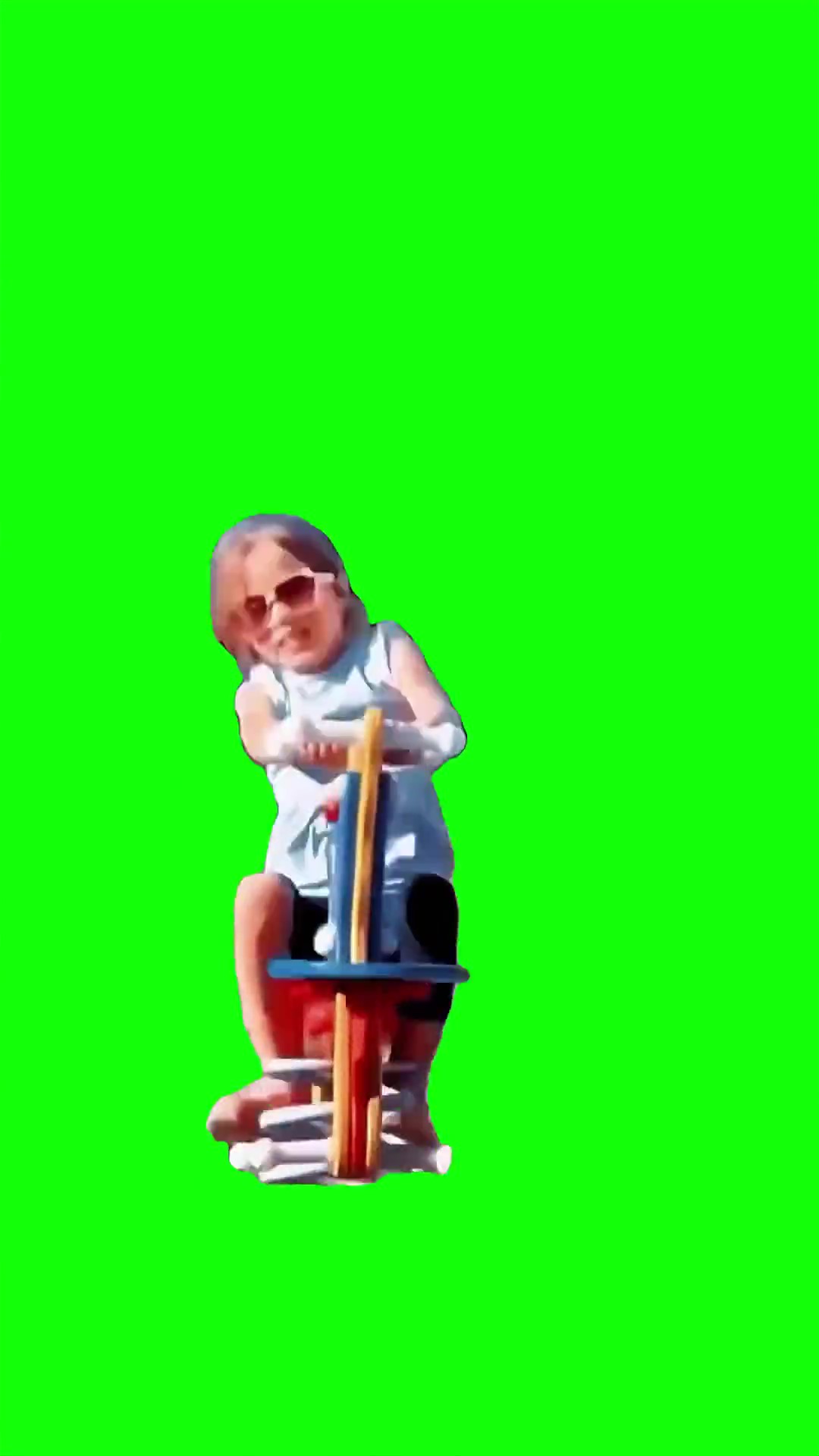 Swinging hard meme Green Screen