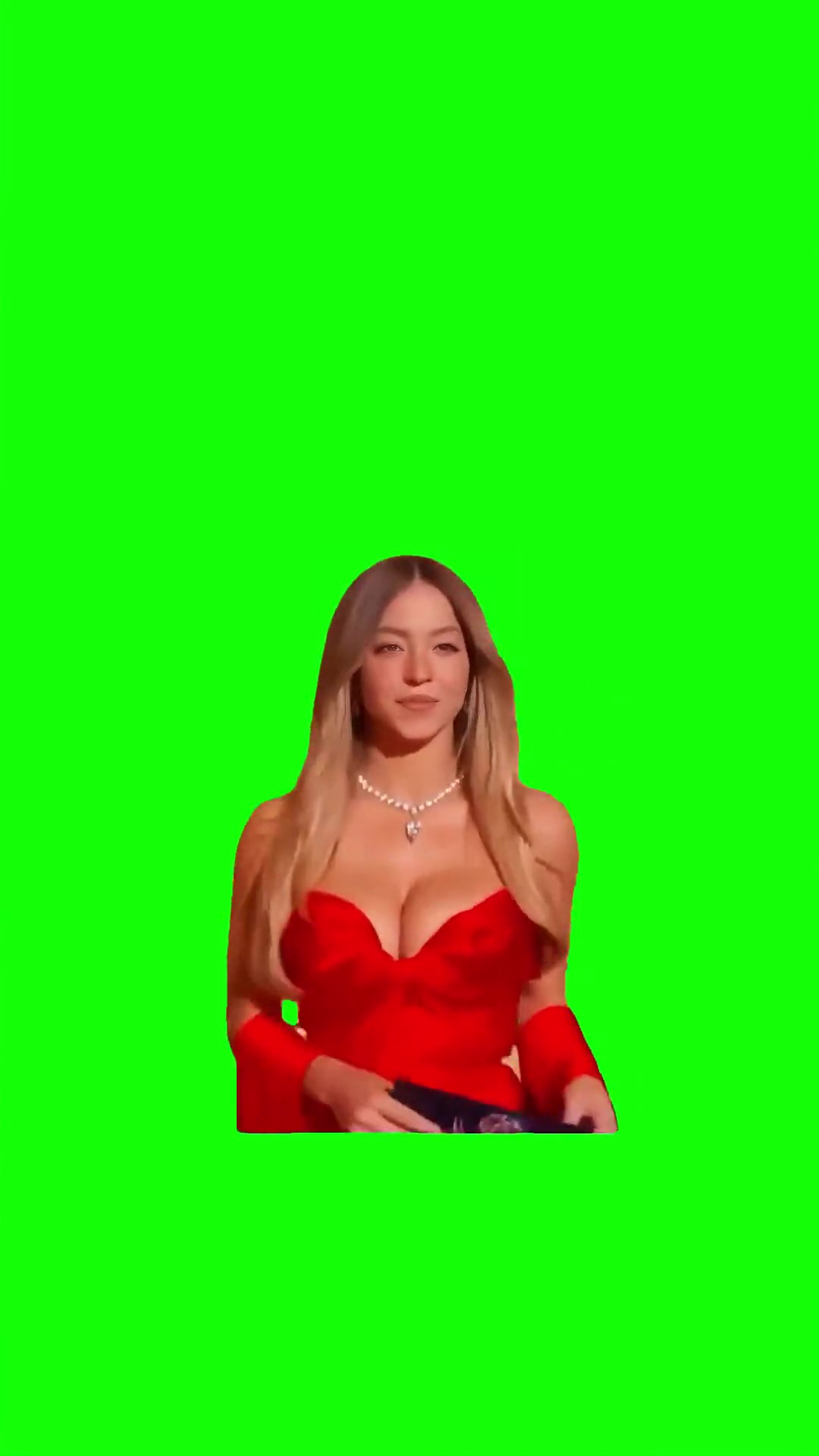 Sydney at emmys Green Screen Meme