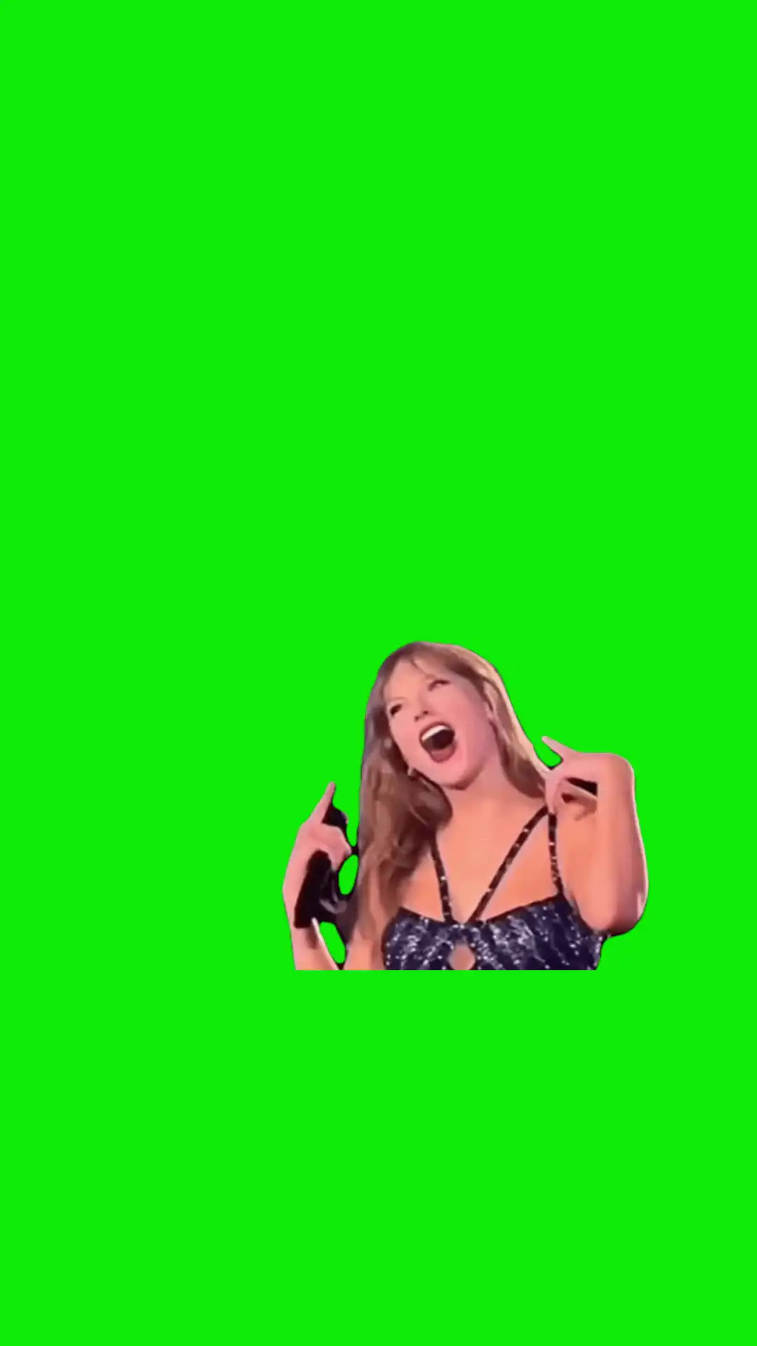 Taylor swift oh my God meme greens screen