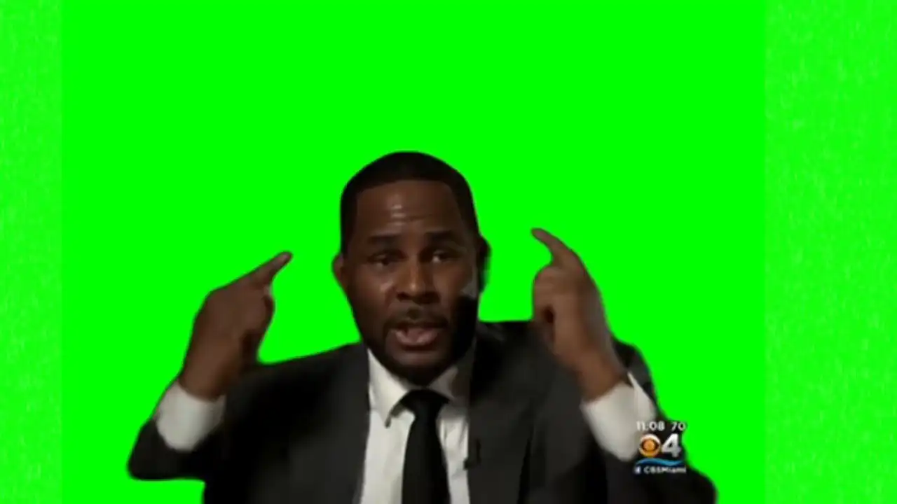 That’s stupid use your common sense green screen
