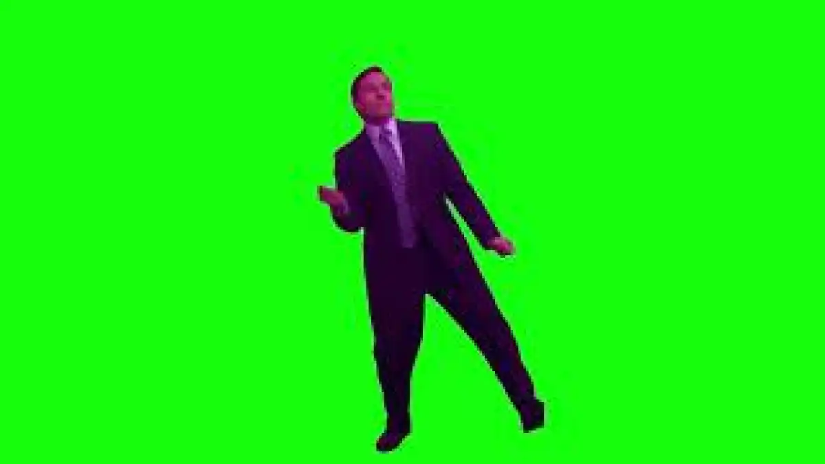 The Office Dancing Michael Scott Green screen
