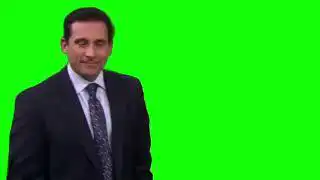 The Office Michael Scott I’m ready to start dating again green screen