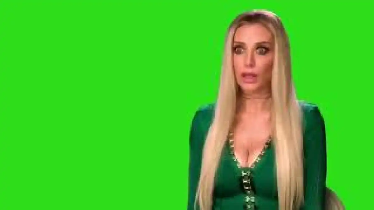 The Real Housewives of Beverly Hills Oh My God green screen