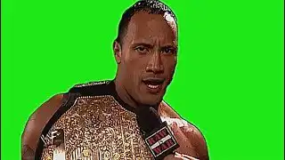 The Rock Sings Happy Birthday Green Screen