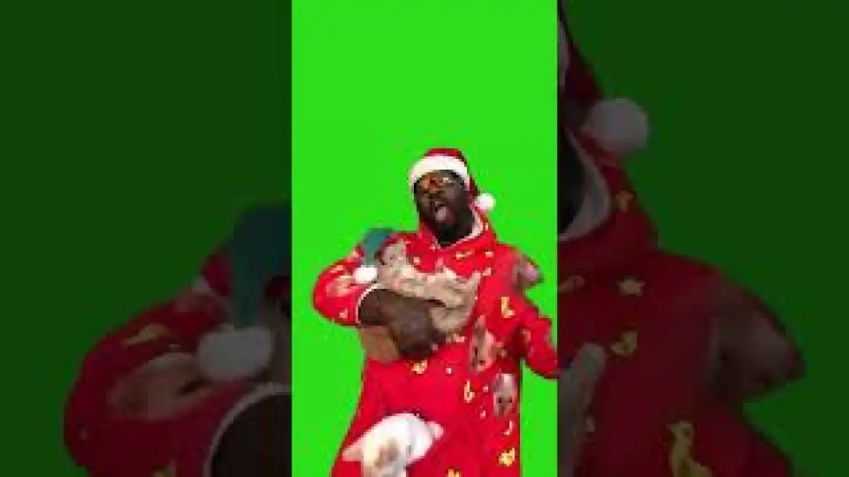 Time for Christmas green screen