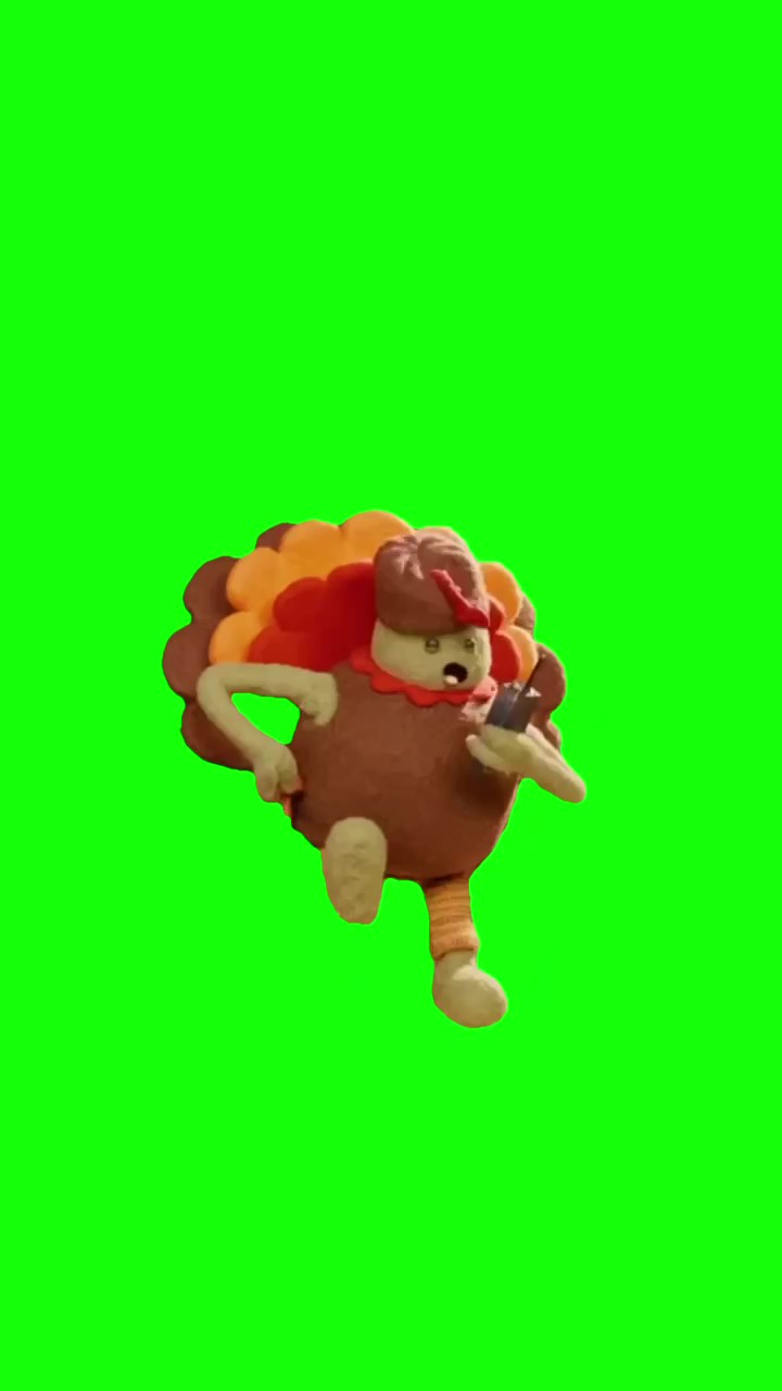 Tiny chef gobble gobble Green Screen Meme
