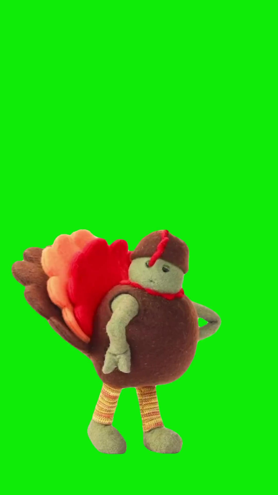 Tinychef Turkey dance Green Screen Meme