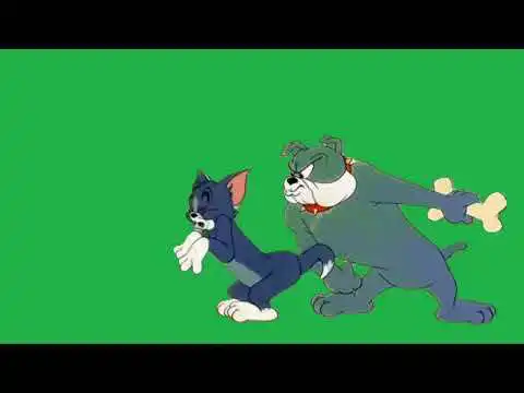 Tom and Jerry cartoon green screen Green Screen