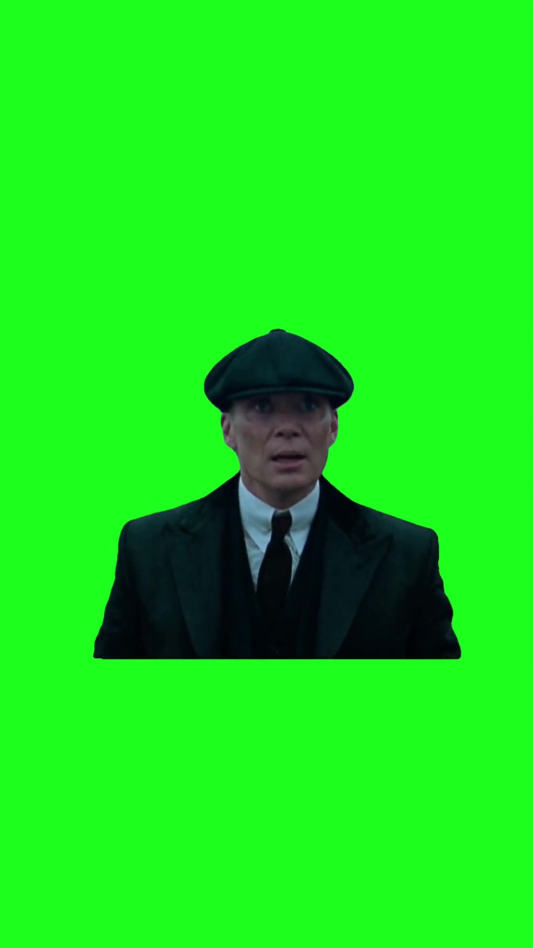 Tommy Shelby shocked Green Screen Meme