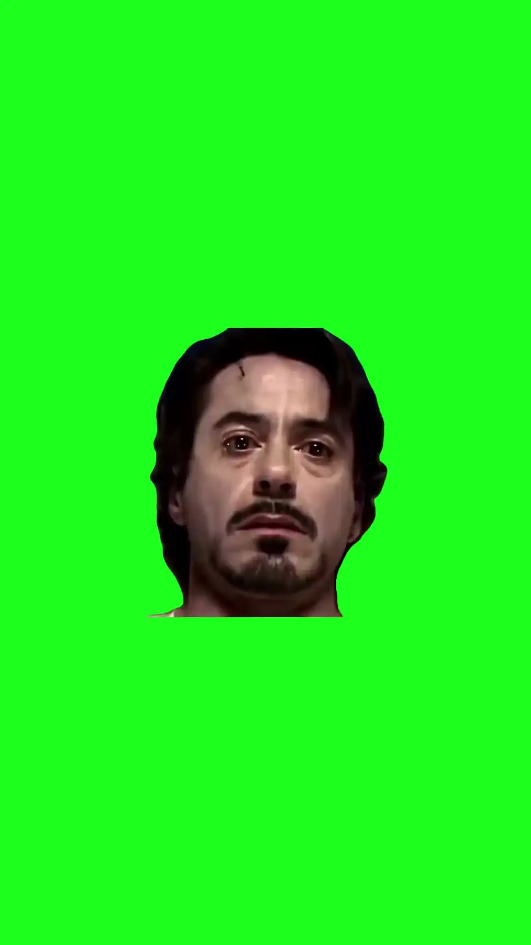 Tony in despair Green Screen Meme