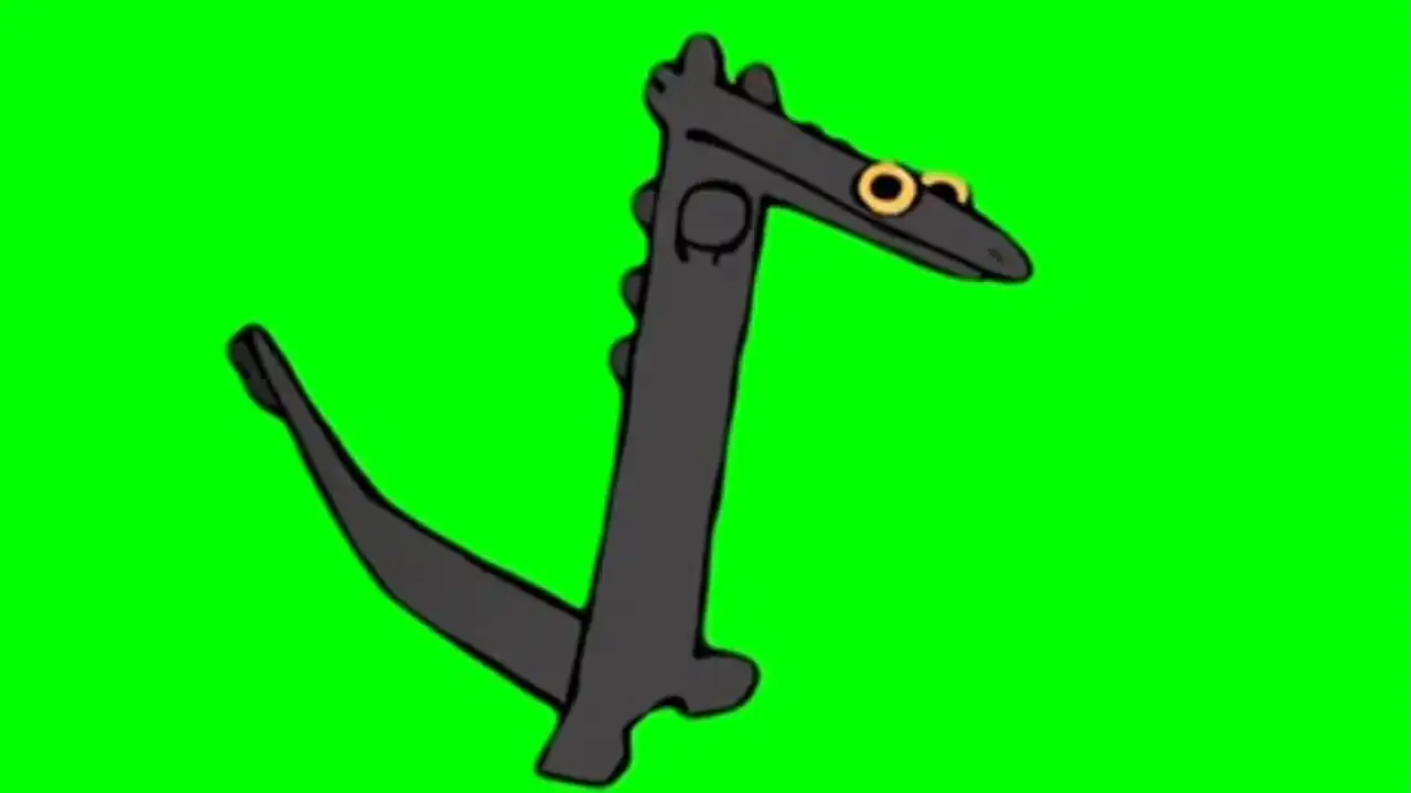 Toothless dragon dance meme green screen