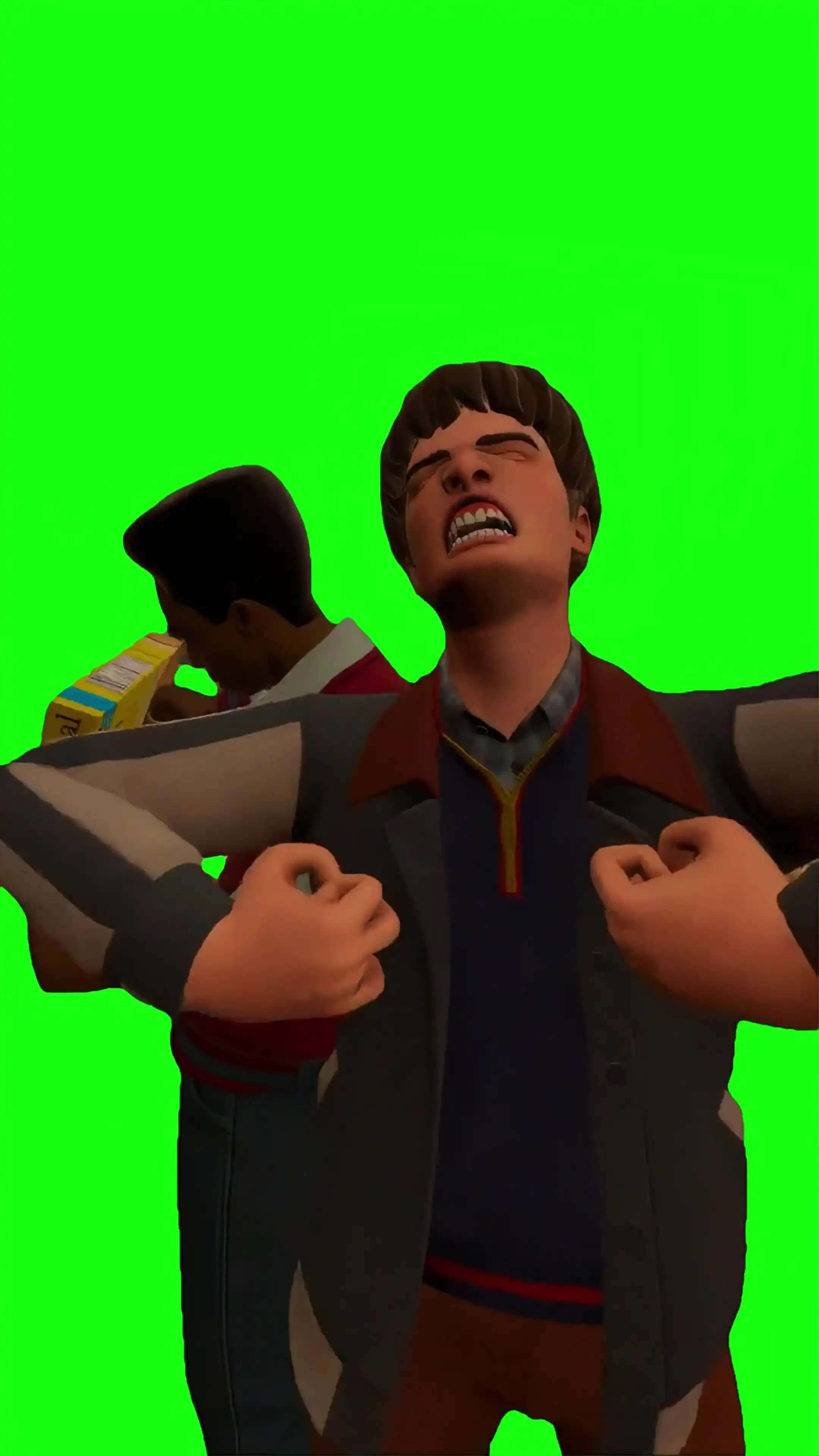 Trap queen stranger things Green Screen Meme