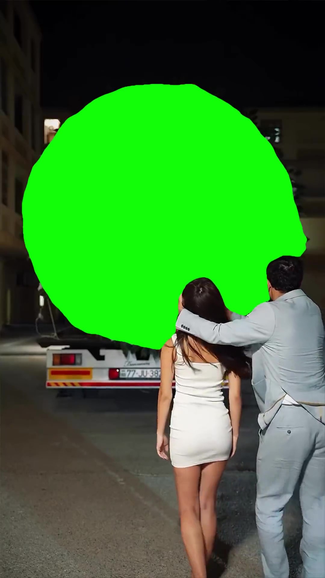 Truck reveal Green Screen Meme