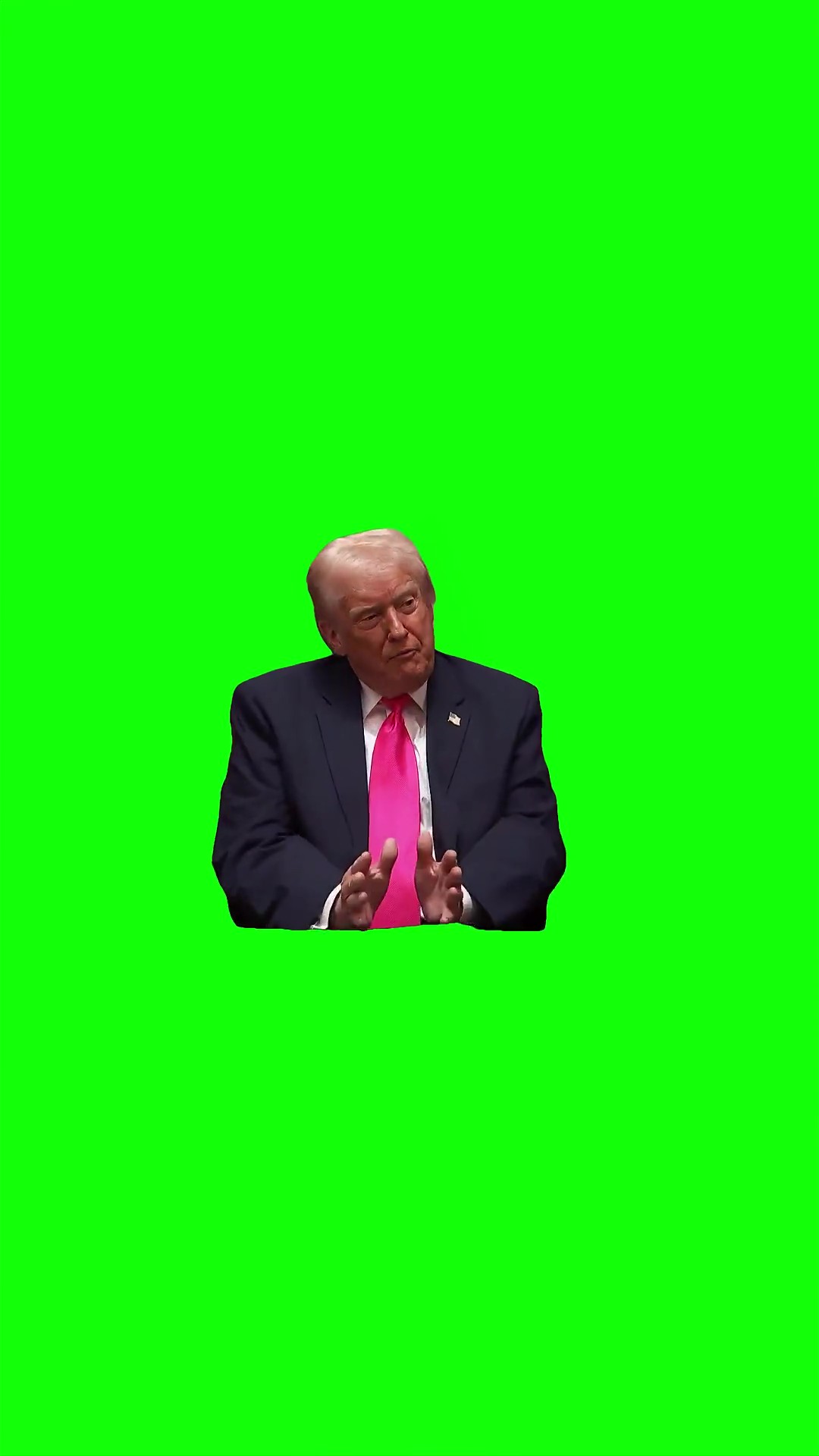 Trump and they complain Green Screen Meme