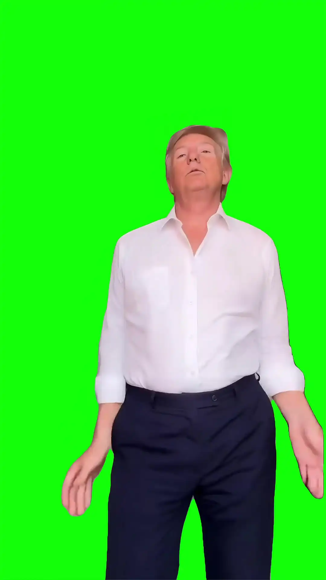 Trump coco Chanel dance Green Screen Meme