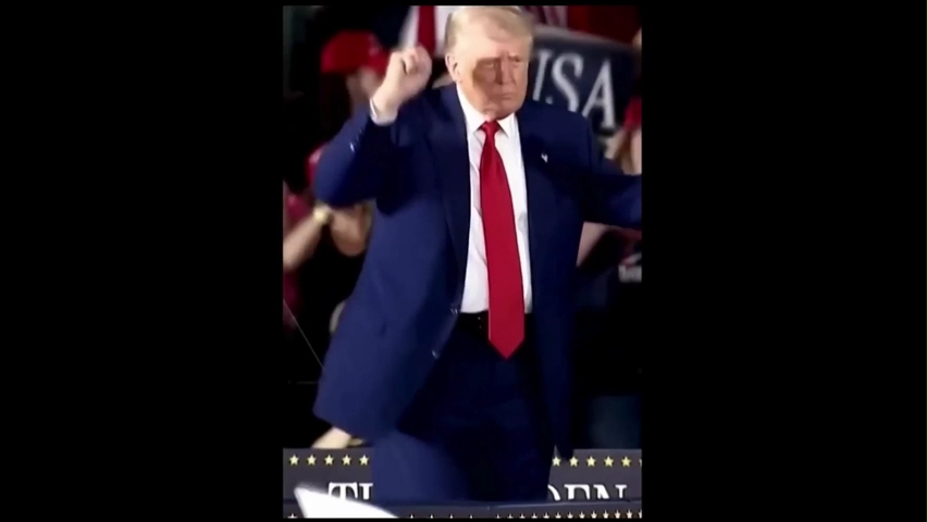 Trump Dance Is Back Meme Template